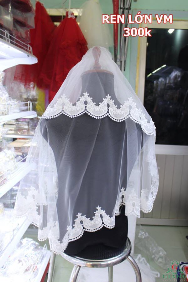 khăn voan cô dâu